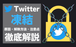 Twitterのアカウント凍結の原因・解除方法・注意点を徹底解説