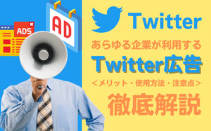 あらゆる企業が利用するTwitter広告とは?メリット・使用方法・注意点などを解説
