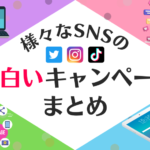 様々なSNSの面白いキャンペーン15選!ポイントや事例などを徹底解説